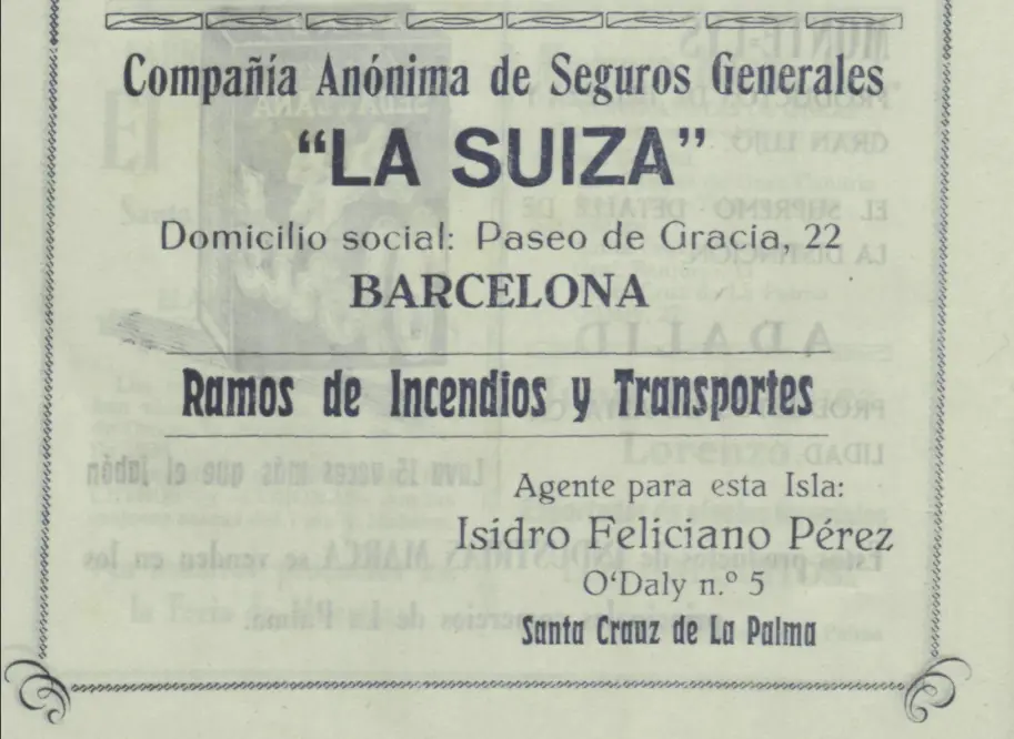 Programa Bajada de La Virgen, 1945.
